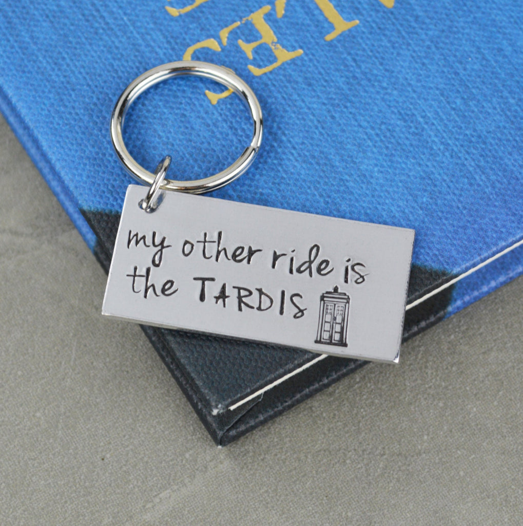 My Other Ride is the TARDIS Keychain - Doctor Who, Dr Who