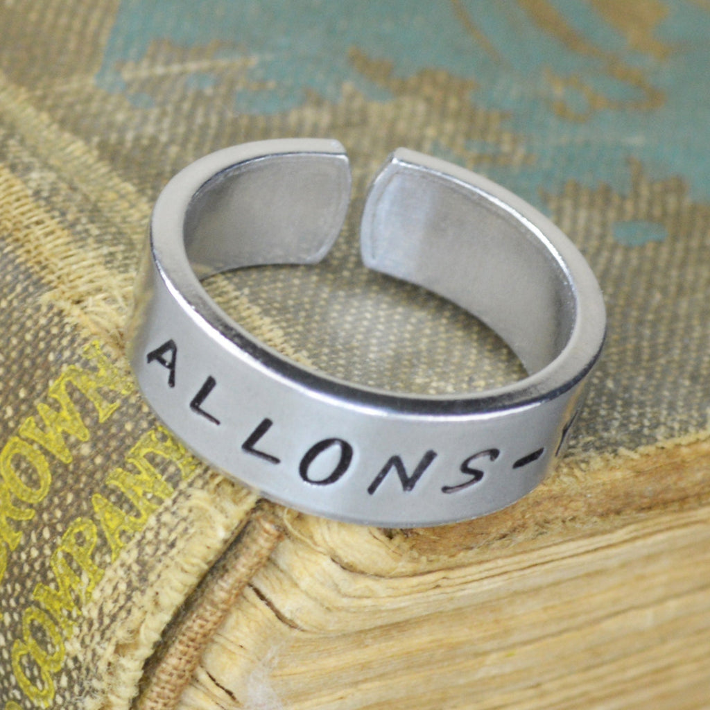 Allons-y Ring - Dr. Who - Doctor Who