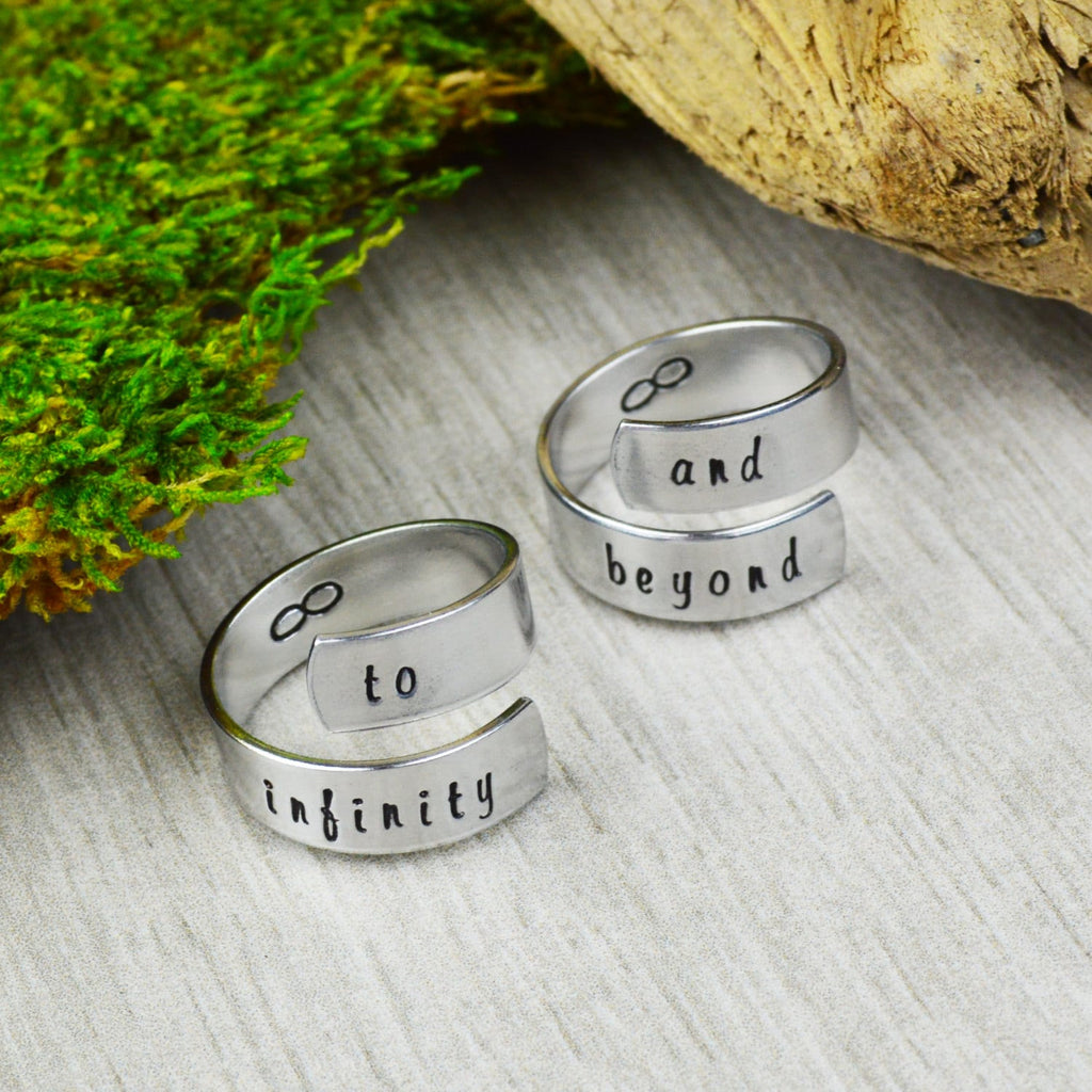To Infinity and Beyond Wrap Ring Set