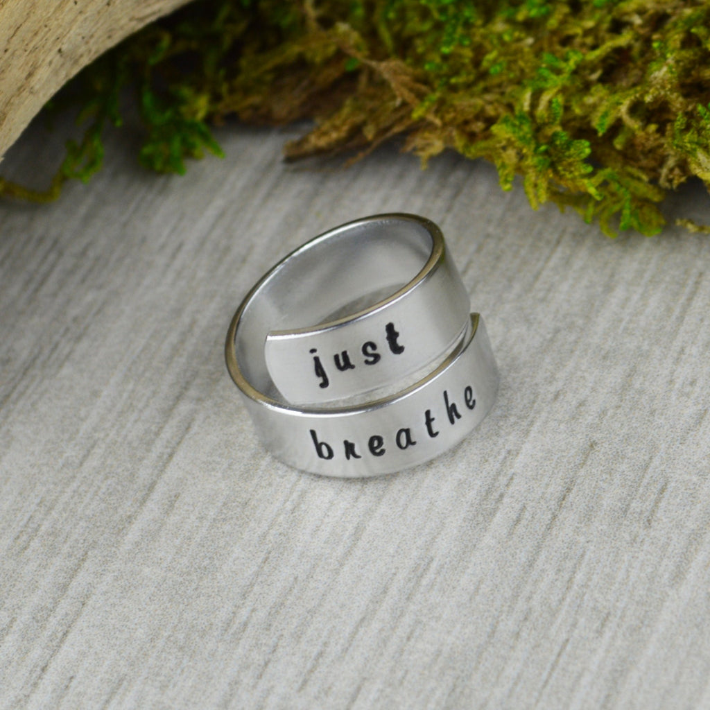 Just Breathe Wrap Ring