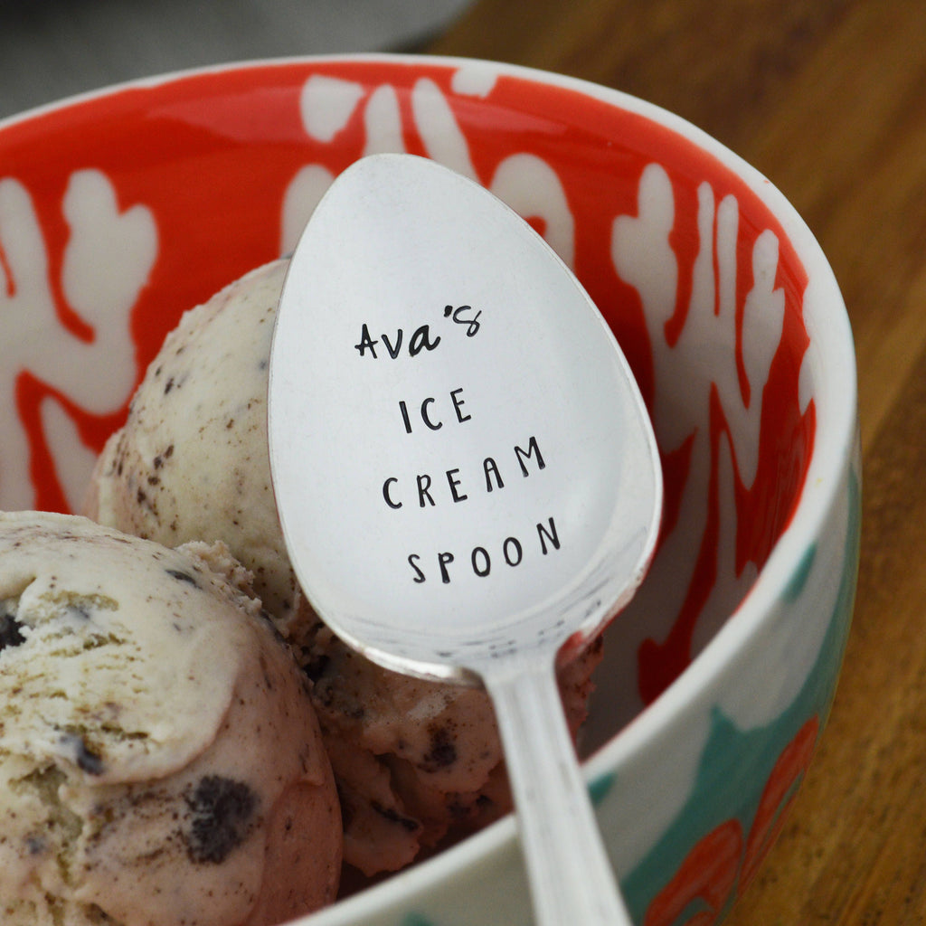 Personalized Ice Cream Spoon 
