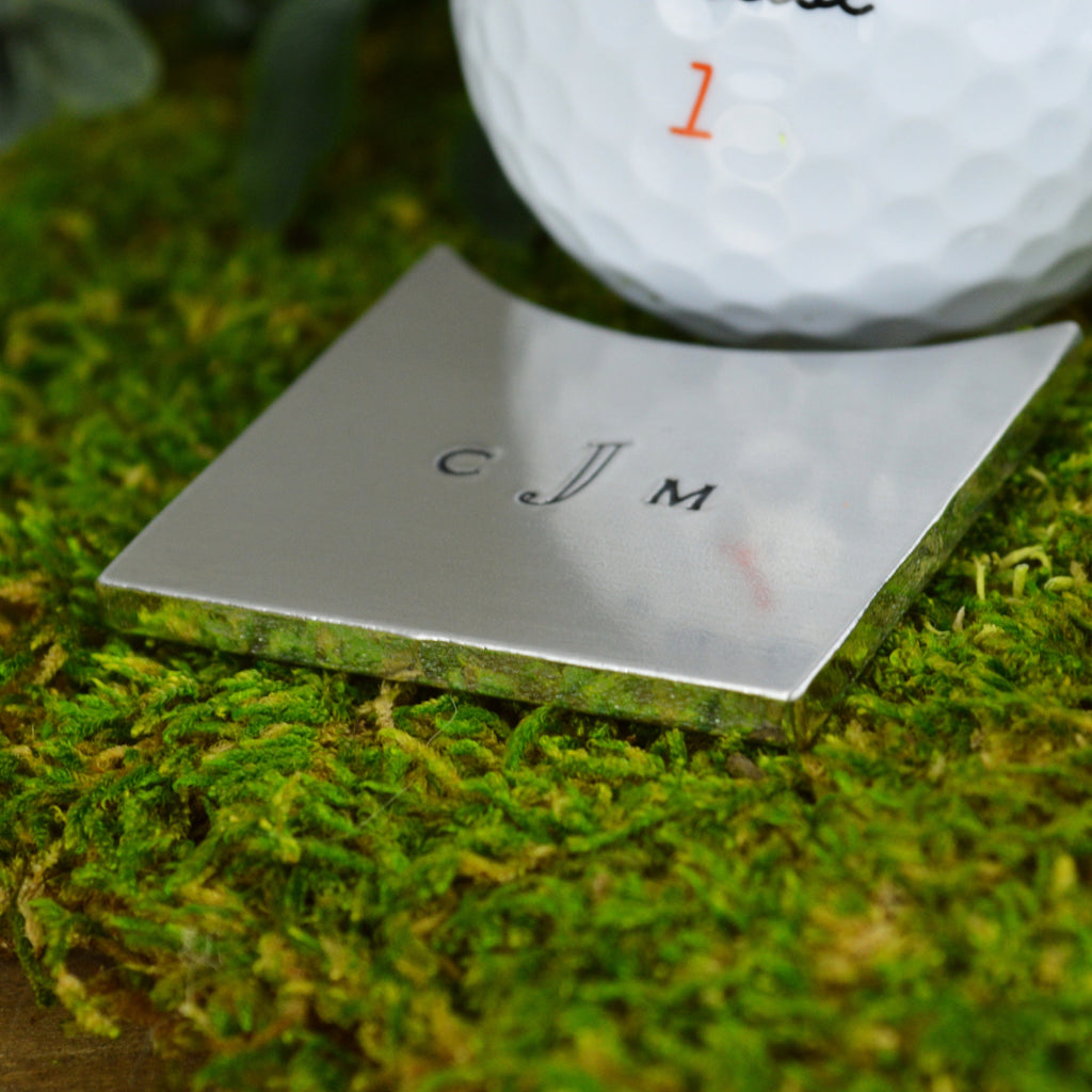 Monogram Golf Ball Marker 