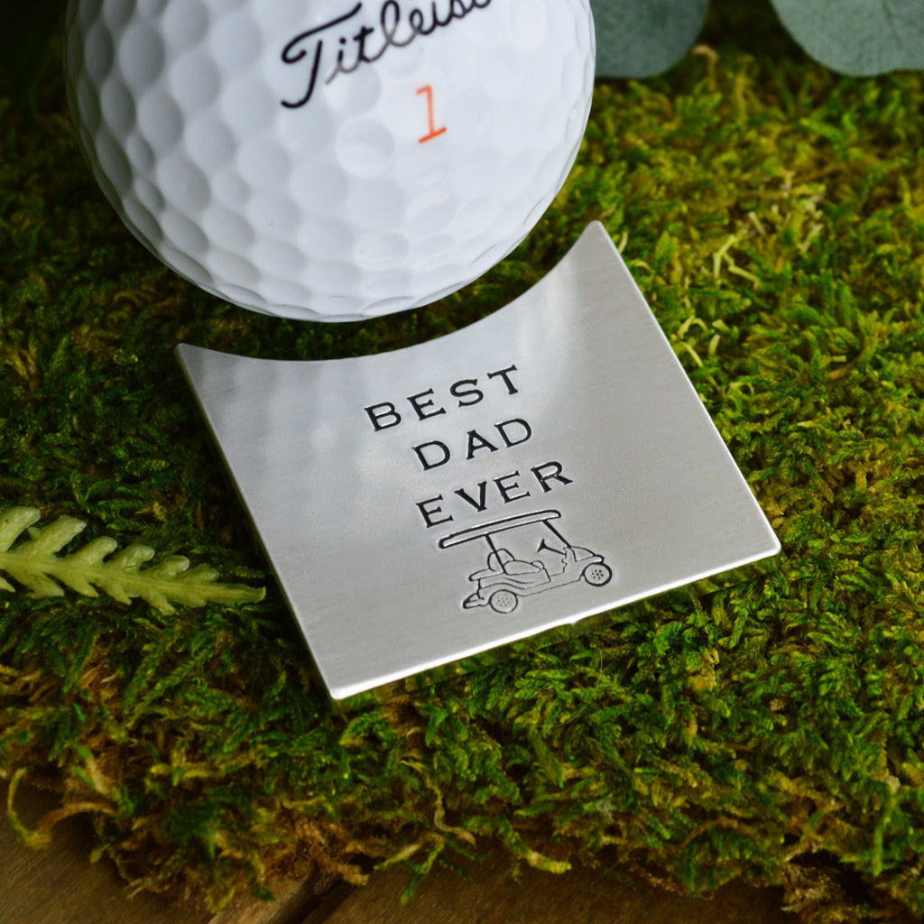 Best Dad Ever Golf Ball Marker 