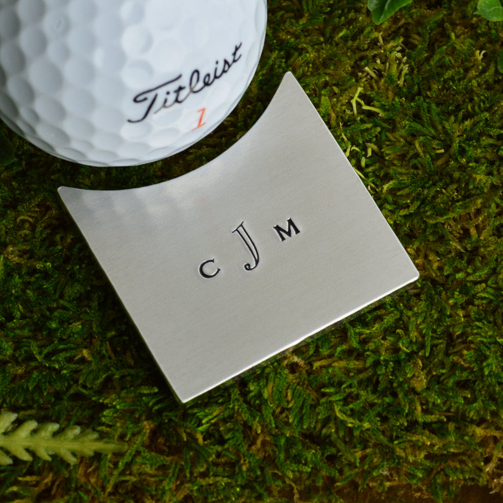 Monogram Golf Ball Marker 