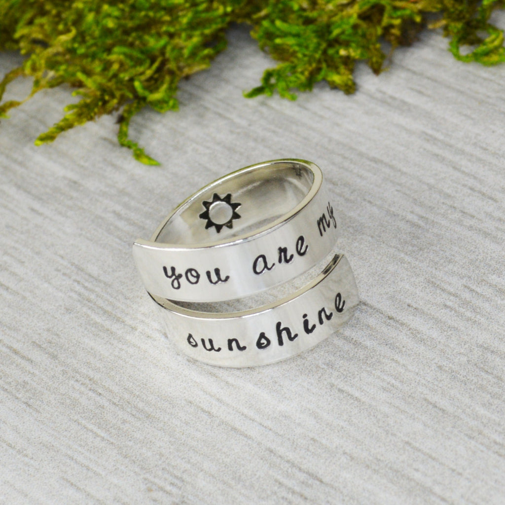 You Are My Sunshine Wrap Ring