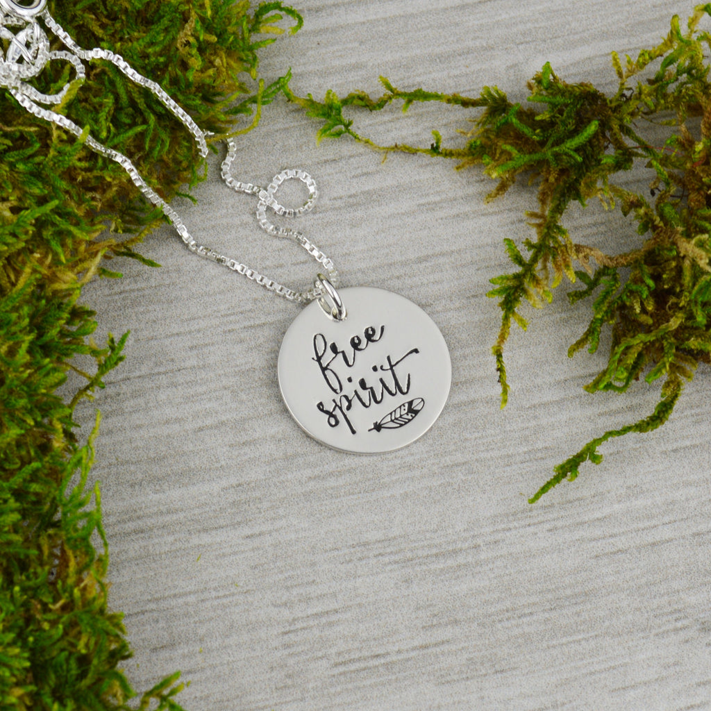 Free Spirit Necklace in Sterling Silver