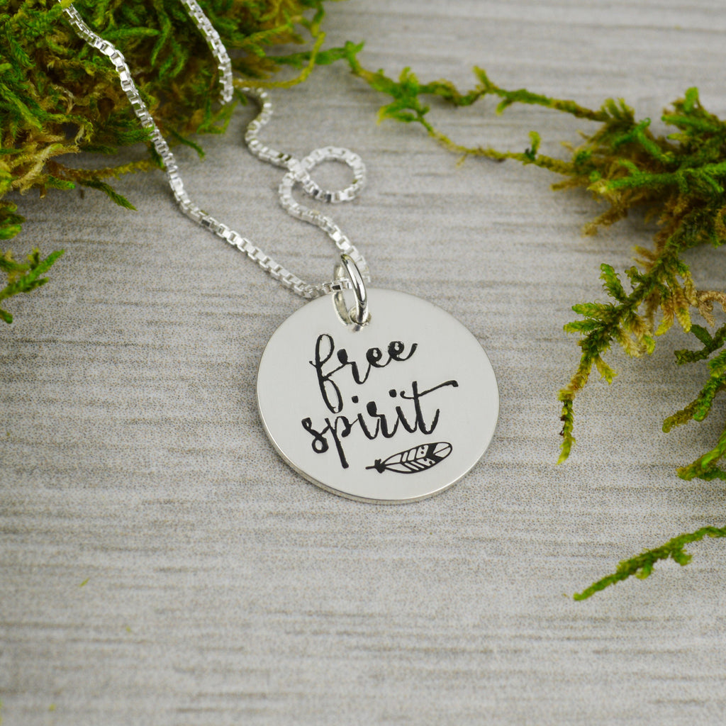 Free Spirit Necklace in Sterling Silver