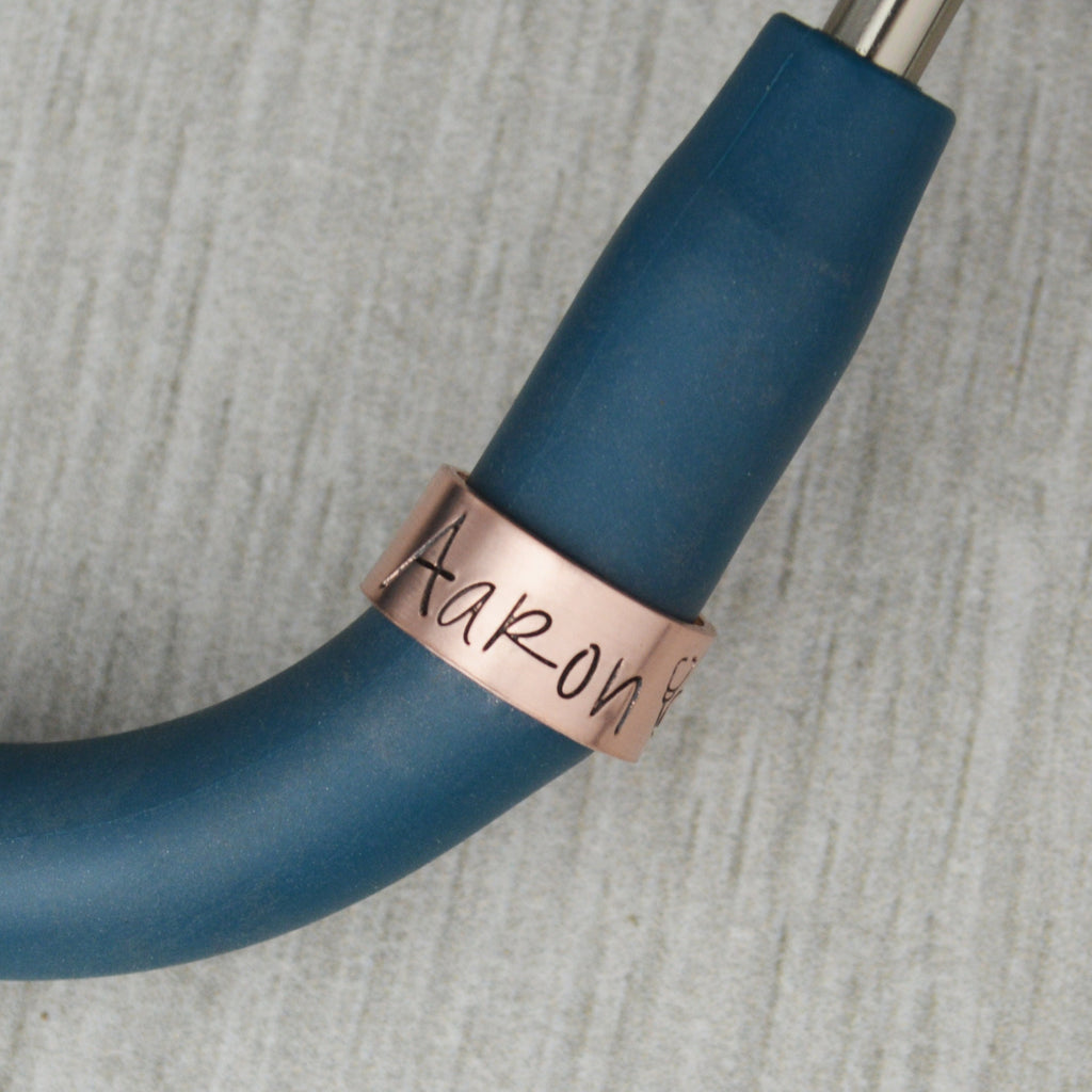 Personalized Stethoscope ID Tag 