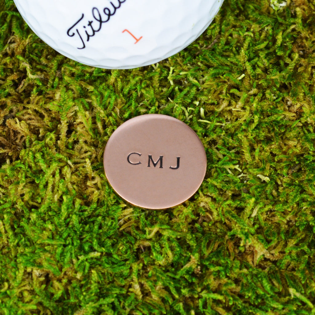 Personalized Golf Ball Marker and Divot Tool Set 