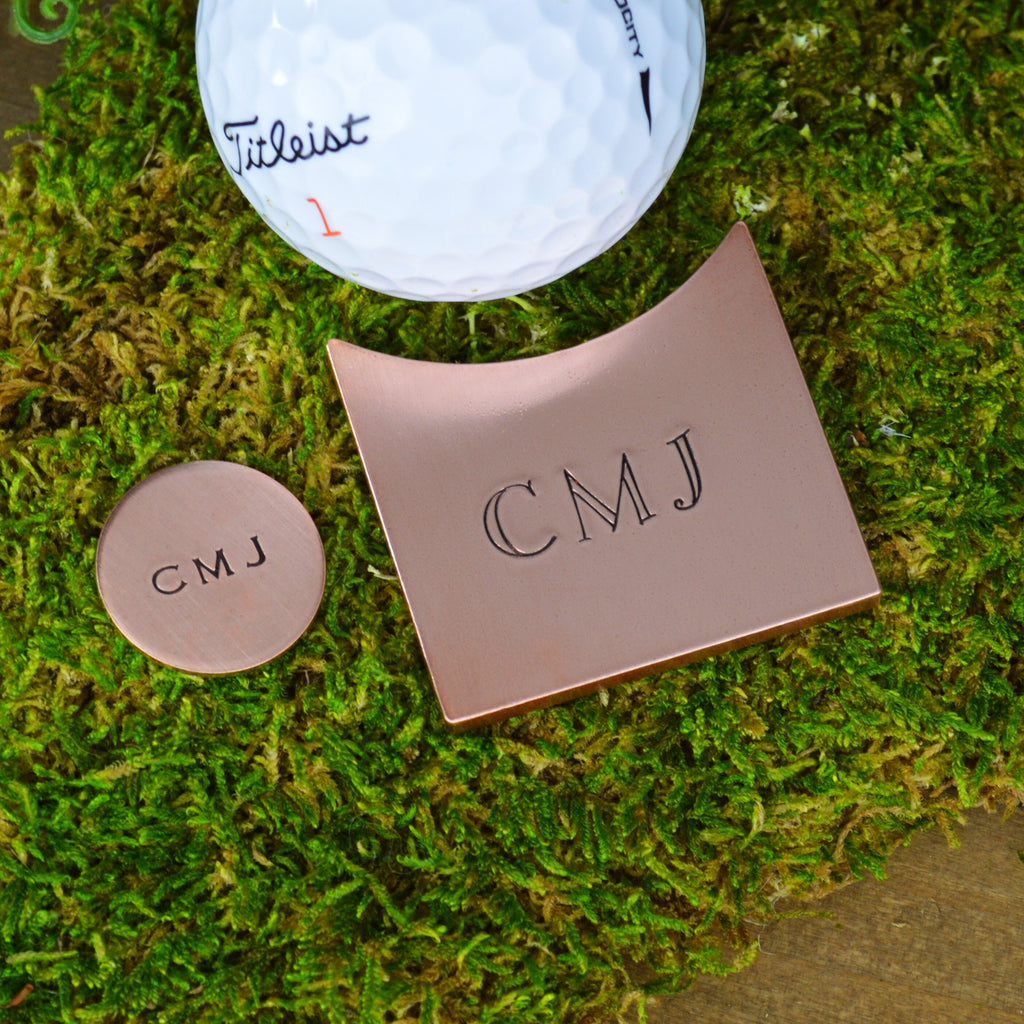 Personalized Golf Ball Marker Set 