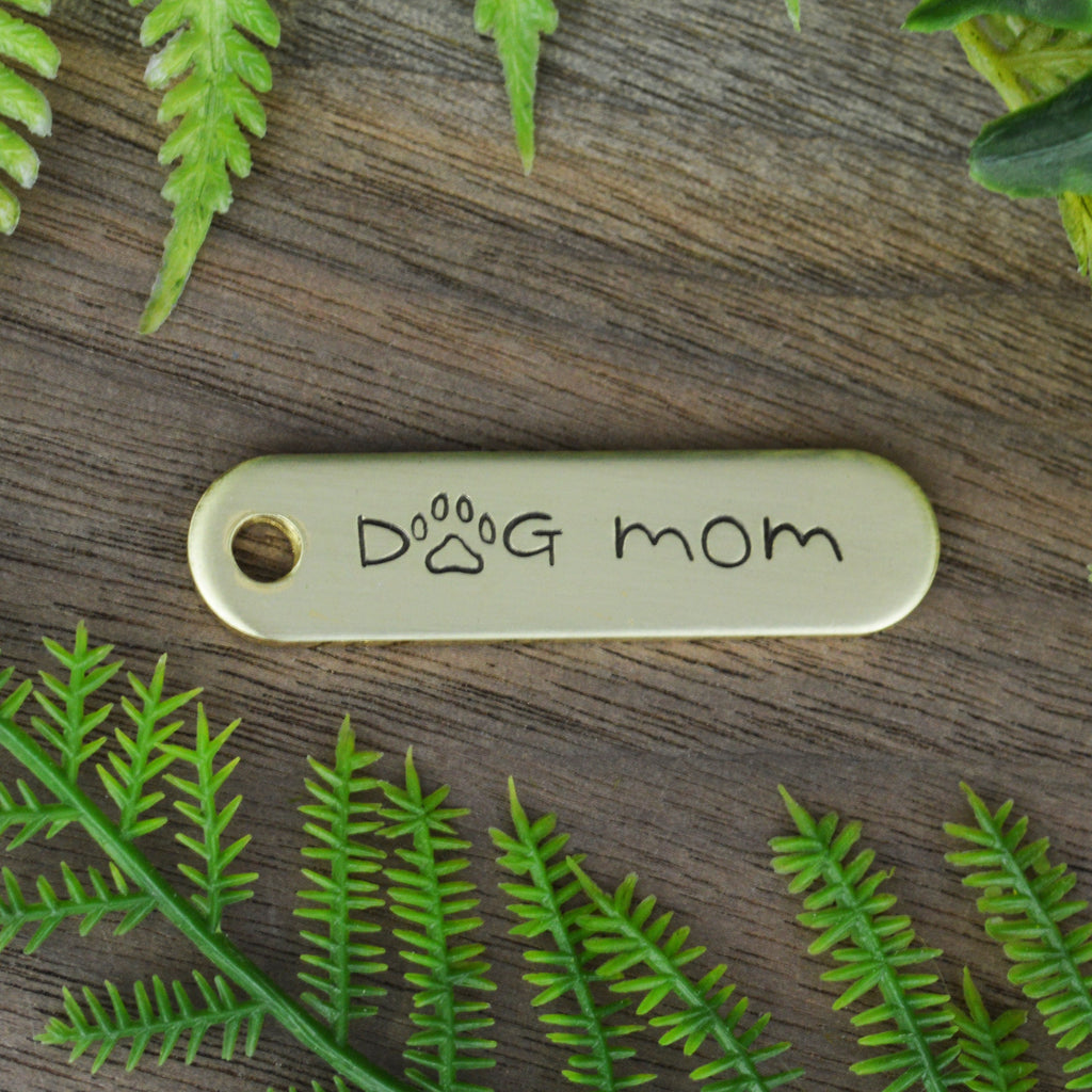 Dog Mom Keychain 