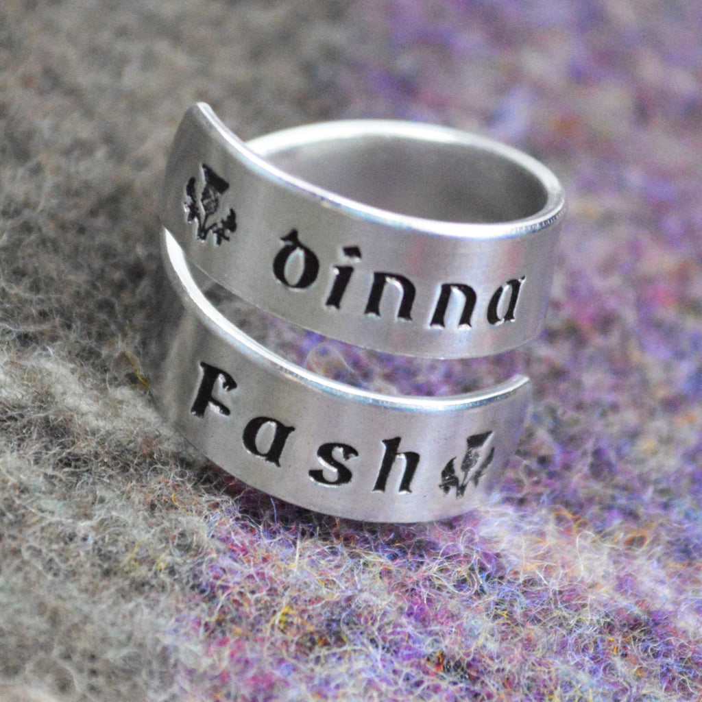 Dinna Fash Wrap Ring - Scottish Jewelry