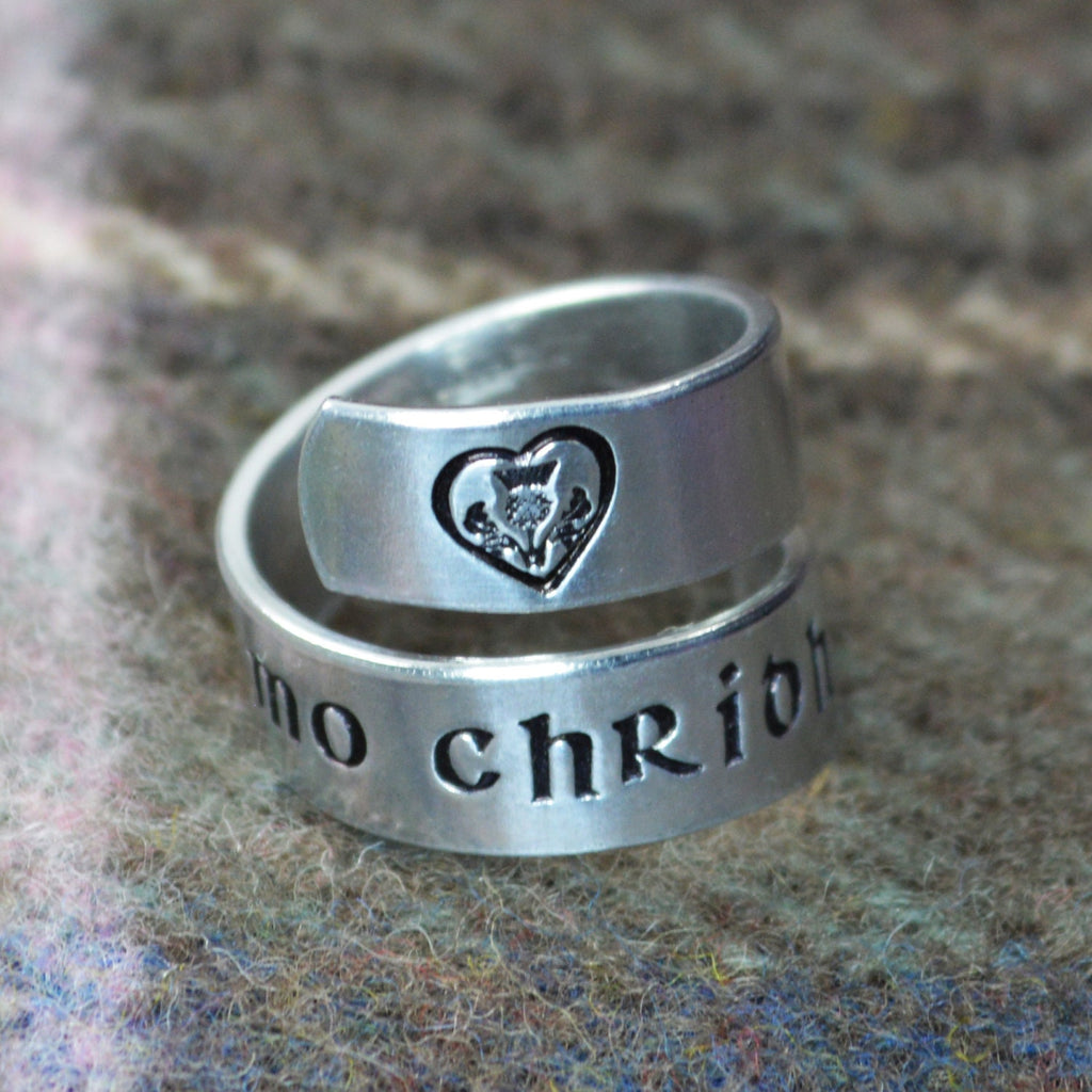 Mo Chridhe Wrap Ring - Scottish Jewelry