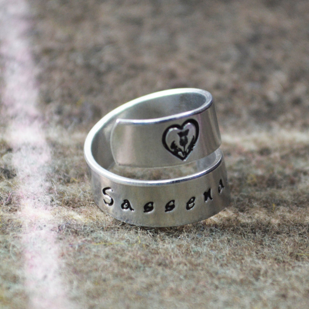 Sassenach Wrap Ring - Celtic Jewelry