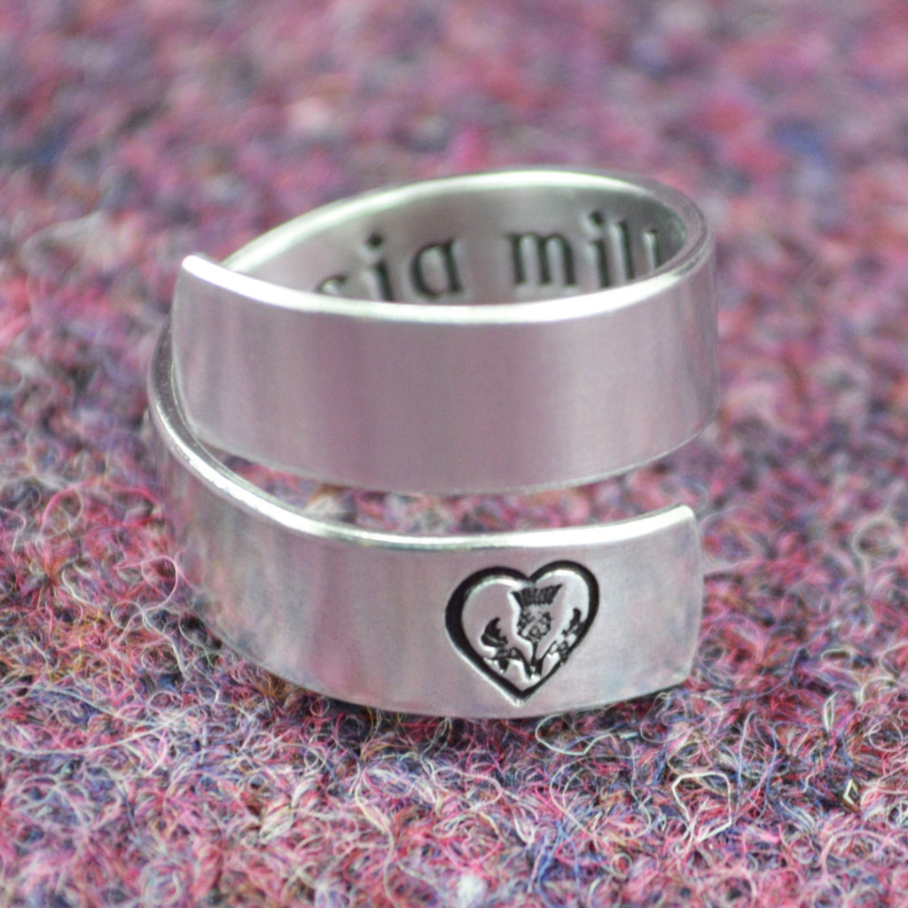 Da Mi Basia Mille Wrap Ring - Celtic Jewelry
